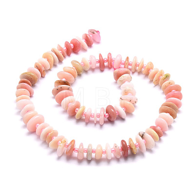 Natural Pink Opal Beads Strands G-E569-J25-1