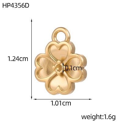 304 Stainless Steel Charms SA-OY001-50G-1