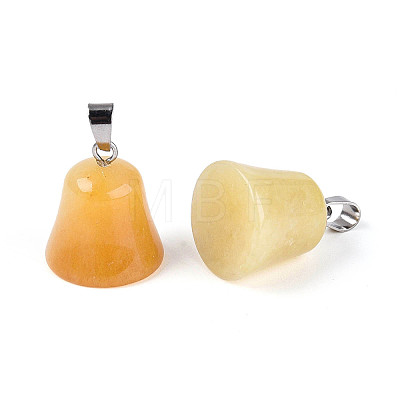 Natural Topaz Jade Pendants G-N349-15P-06-1