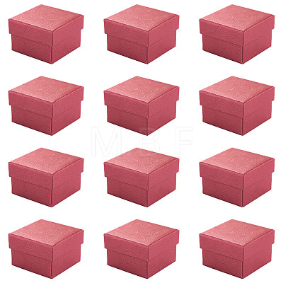 Shell Textured Paper Jewelry Ring Storage Gift Boxes CON-TAC0014-15A-1
