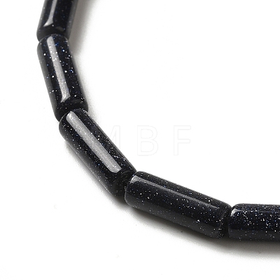 Synthetic Blue Goldstone Beads Strands G-D464-22-1