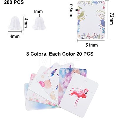 Cardboard Necklace & Earring Display Cards CDIS-PH0001-15-1