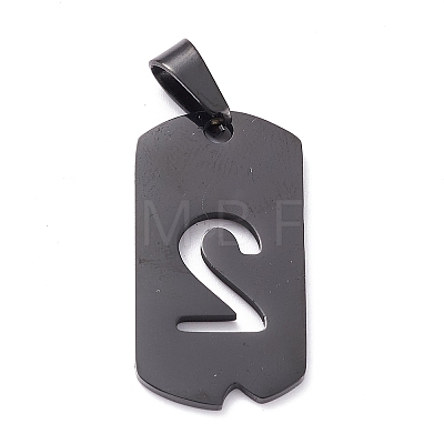 304 Stainless Steel Pendants STAS-H144-02EB-2-1