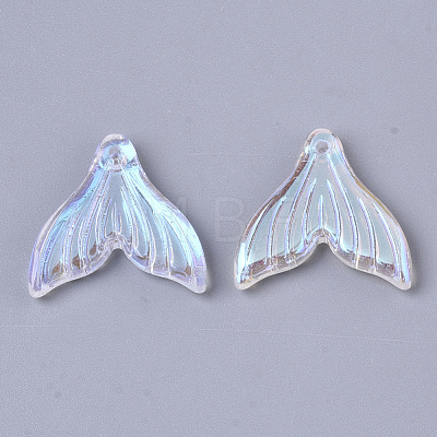 Transparent Glass Pendants X-GLAA-S190-009A-A01-1