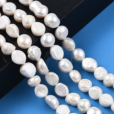 Natural Cultured Freshwater Pearl Beads Strands PEAR-N014-08D-1