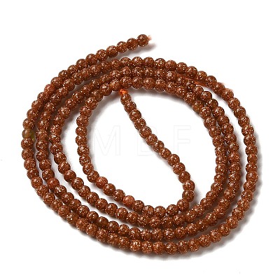 Synthetic Goldstone Beads Strands X-G-B090-A08-01-1