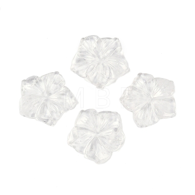 Natural Quartz Crystal Carved Pendants G-B097-01A-15-1