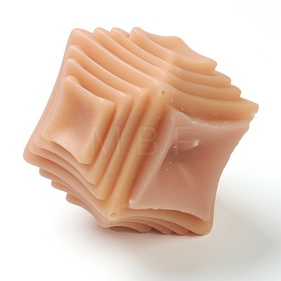Cube Shaped Aromatherapy Smokeless Candles DIY-B004-B04-1