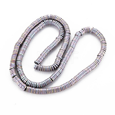 Electroplate Non-magnetic Synthetic Hematite Beads Strands G-T061-144D-1