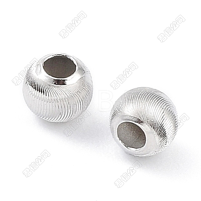 925 Sterling Silver Beads STER-K173-01B-S-1