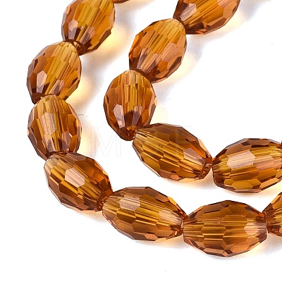 Transparent Glass Beads Strands GLAA-N071-01A-A09-1