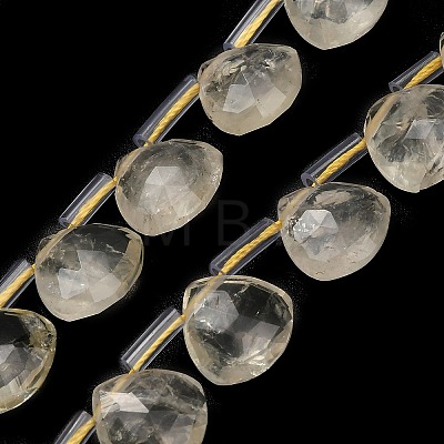 Natural Lemon Jade Beads Strands G-C292-A02-01-1