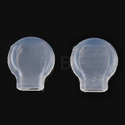 Comfort Silicone Clip on Earring Pads X-SIL-T003-03-1
