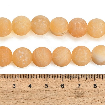 Natural Yellow Calcite Beads Strands GG-CBAA3AB-03-12mm-1