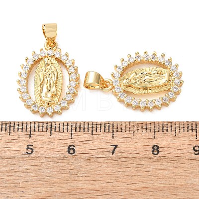 Religion Brass Pendants CU-B197-03G-F-1