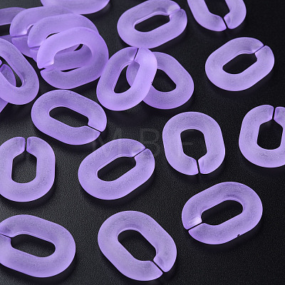 Transparent Acrylic Linking Rings MACR-S373-20A-D-1