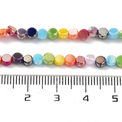 Electroplate Glass Beads EGLA-P056-01B-1