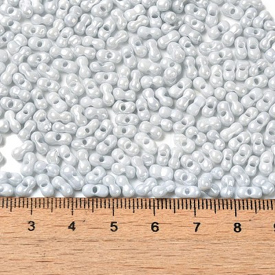 Opaque Colours Luster Glass Seed Beads X1-SEED-B001-01A-09-1