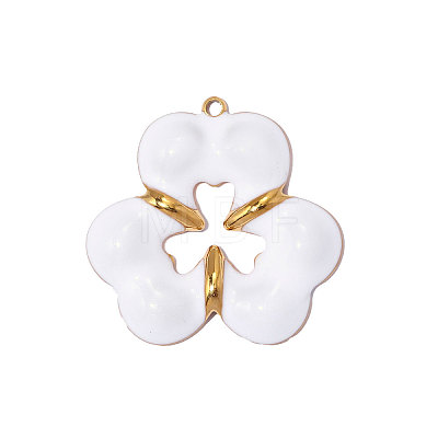 304 Stainless Steel Enamel Pendants STAS-OY014G-20G-01-1