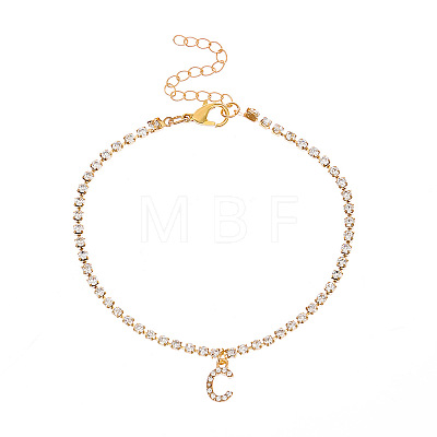 Fashionable and Creative Rhinestone Anklet Bracelets DA6716-3-1