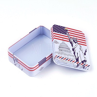 Mini Cute Tinplate Storage Box CON-WH0061-A01-1