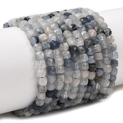Natura Blue Rutilated Quartz Beads Strands GG-CBA9631-B01-04-1