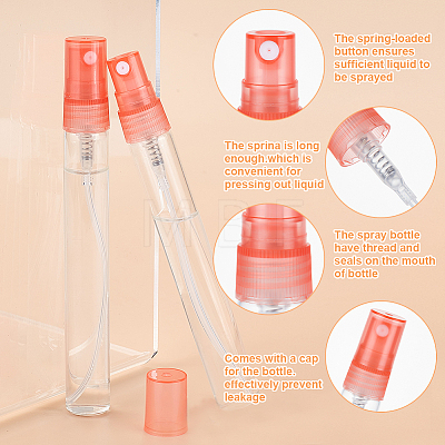 Transparent Glass Spray Bottles Sets DIY-BC0006-28A-1