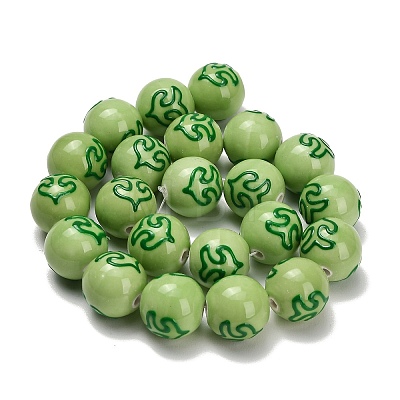 Handmade Porcelain Beads PR-T138-01A-1
