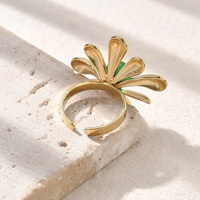 Natural Malaysia Jade Finger Rings STAS-Z112-18G-02-1