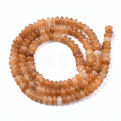 Natural Red Aventurine Beads Strands G-S366-126-1