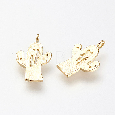 Real 18K Gold Plated Brass Pendants KK-Q669-50G-1