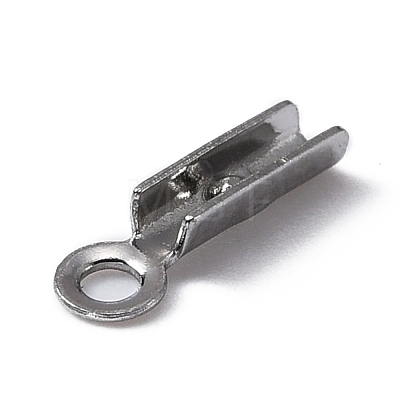 316 Surgical Stainless Steel Folding Crimp Ends FIND-WH0045-45B-1