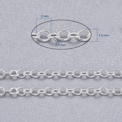 Brass Cable Chains CHC-034Y-S-1