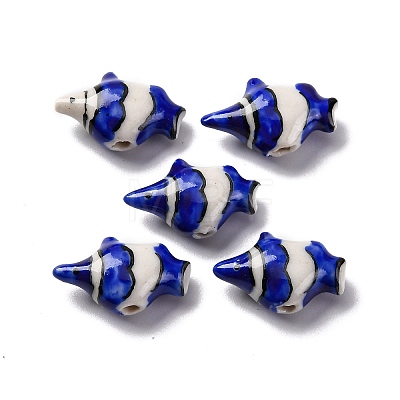 Handmade Porcelain Beads PORC-R002-02K-1