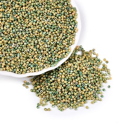 Picasso Glass Seed Beads GL-N001-01A-03-1