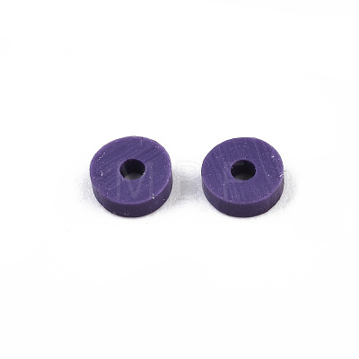 Handmade Polymer Clay Beads CLAY-R067-4.0mm-B03-1