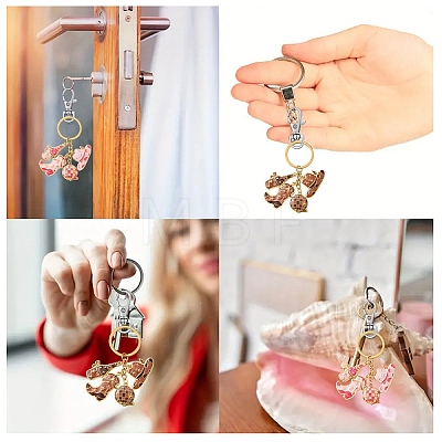 Cowboy Style Alloy Enamel Keychain KEYC-YW00148-01-1