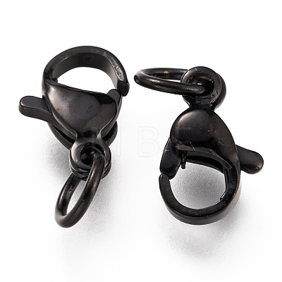 304 Stainless Steel Lobster Claw Clasps STAS-G240-01B-EB-1