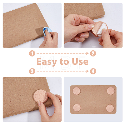 2 Sets Silicone Furniture Pad AJEW-DC0004-09A-1