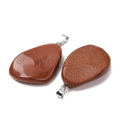 Synthetic Goldstone Pendants GG-K002-05A-1