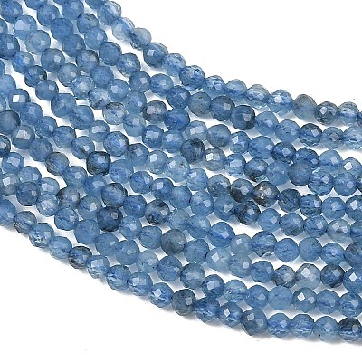 Natural Devil Blue Aquamarine Beads Strands GG-CBAF158-D01-03-1