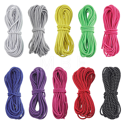 50 Yards 10 Colors Reflective Elastic Cords OCOR-NB0002-76-1