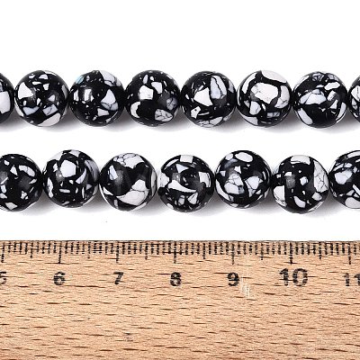 Synthetic Turquoise Beads Strands G-N364-09A-01-1