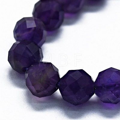 Natural Amethyst Beads Strands G-G927-06B-1