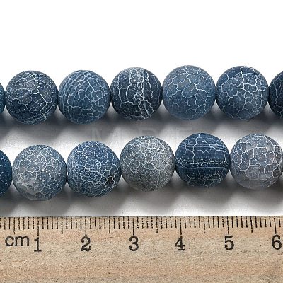 Natural Weathered Agate Beads Strands G-P538-A01-09-1