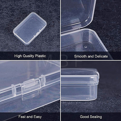 Plastic Bead Containers CON-BC0004-12B-1