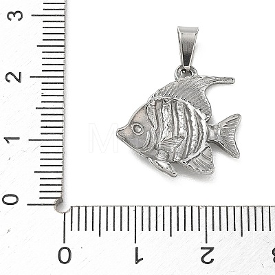 304 Stainless Steel Pendants LS-STAS-B141-03F-P-1