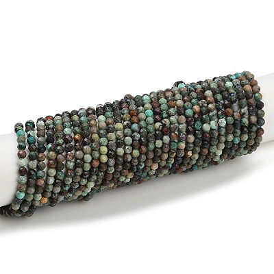 Natural Chrysocolla Beads Strands G-G204-A03-3.5mm-1