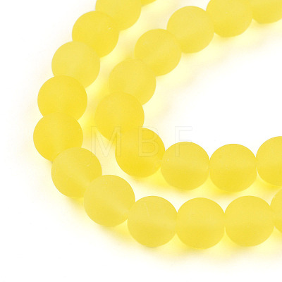 Transparent Glass Beads Strands LS-GLAA-T032-T10mm-MD12-1