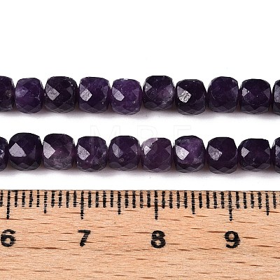 Natural Lepidolite Beads Strands G-N342-128-1-1